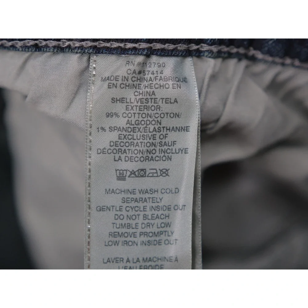 True Religion Rocco‎ No Flap Relaxed Skinny Jeans 40 Stretch $149 GGJD LAST CALL